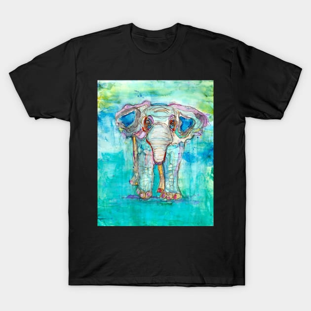 Hefty Henrietta Elephant T-Shirt by atep